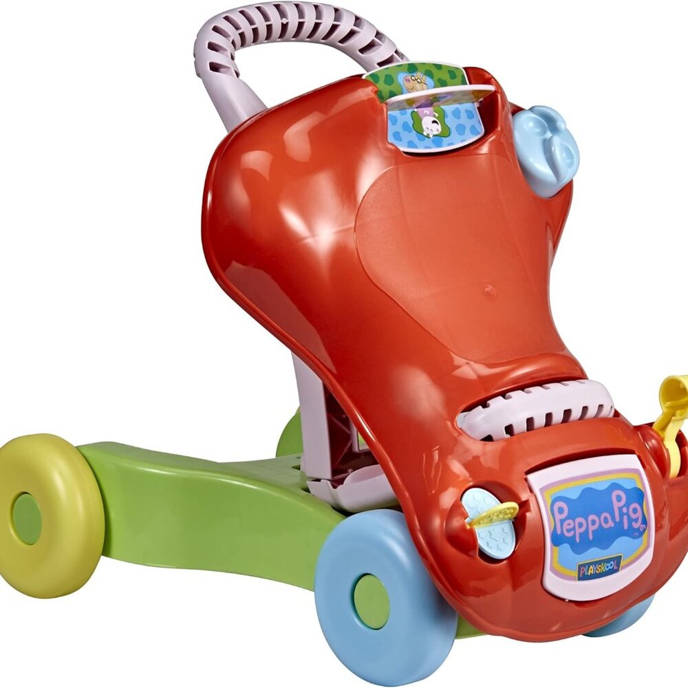 Playskool Step Start Walk 'n Ride Peppa Pig Active 2-in-1 Ride-On and Walker Toy